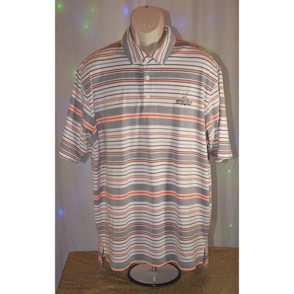 Under Armour Heatgear Loose Striped Polo size XL - Picture 1 of 9